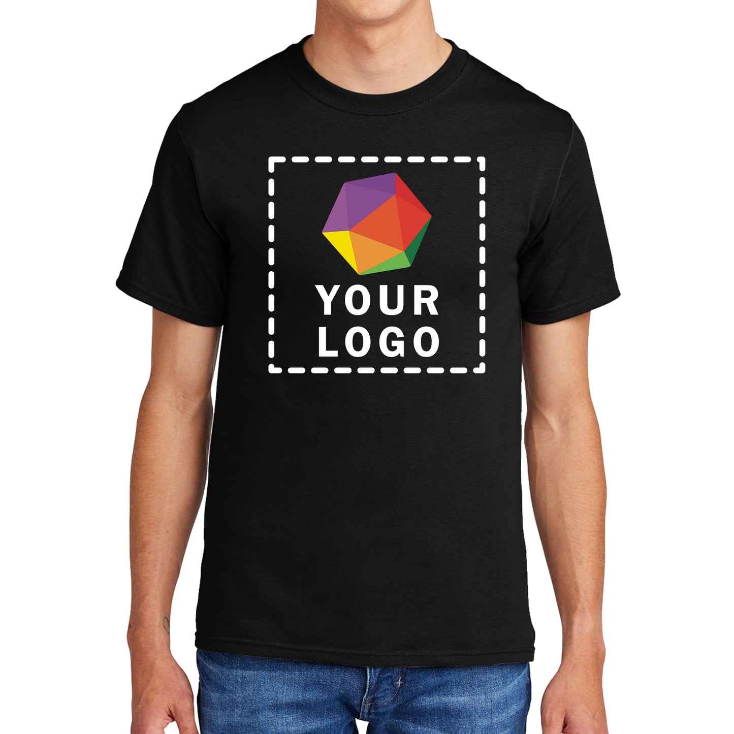 Port & Company® Custom Printed Essential Custom Printed Tee - PC61