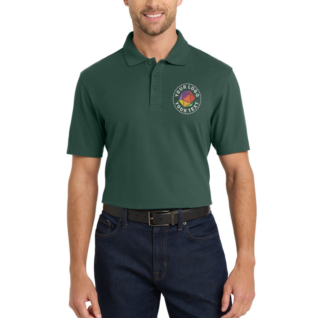 Port Authority® Stain-Release Custom Embroidered Polo - K510