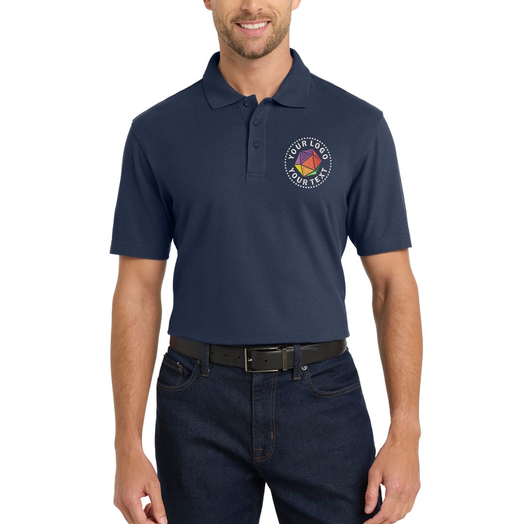Port Authority® Stain-Release Custom Embroidered Polo - K510