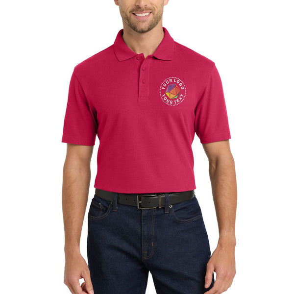 Port Authority® Stain-Release Custom Embroidered Polo - K510