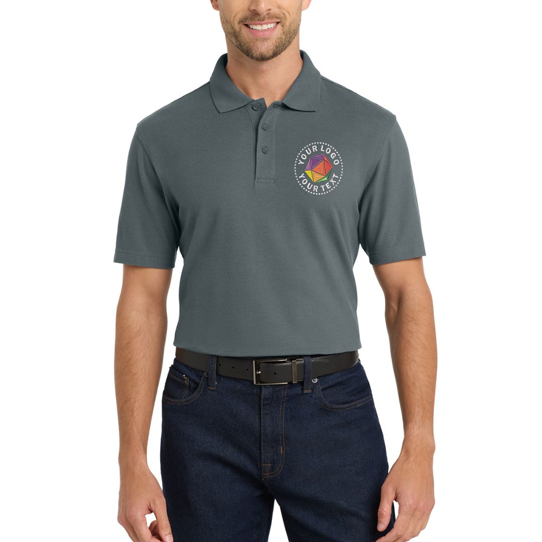 Port Authority® Stain-Release Custom Embroidered Polo - K510
