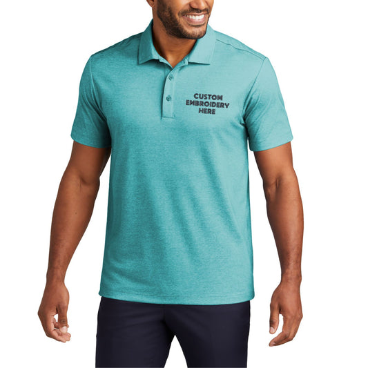Port Authority® Custom Embroidered Fine Pique Blend Polo - K830