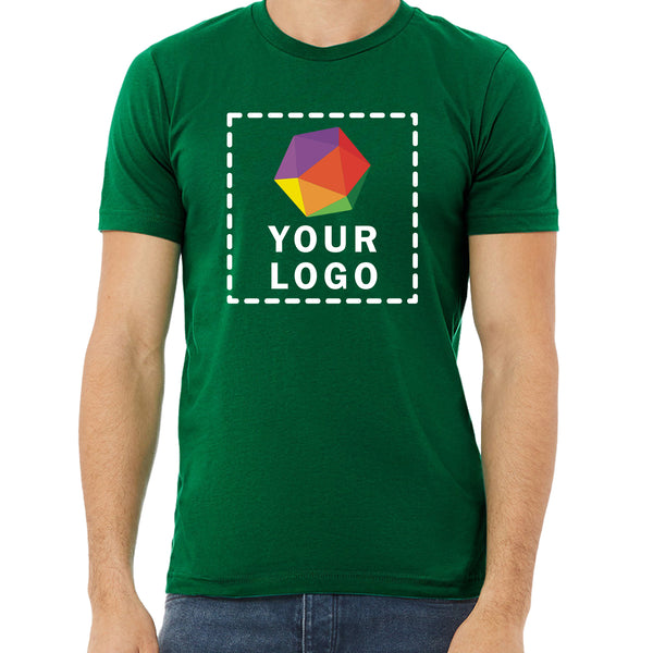 Bella + Canvas Custom Printed Unisex Jersey T-Shirt -3001C