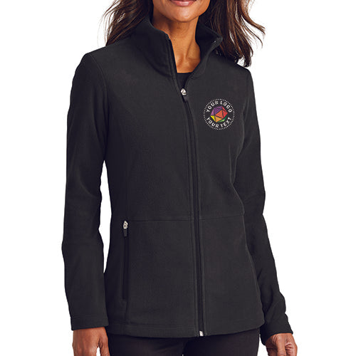 Port Authority® Custom Embroidered Women's Accord Microfleece Jacket - L151