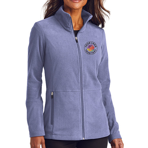 Port Authority® Custom Embroidered Women's Accord Microfleece Jacket - L151