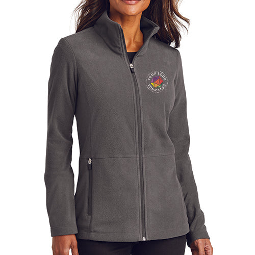 Port Authority® Custom Embroidered Women's Accord Microfleece Jacket - L151