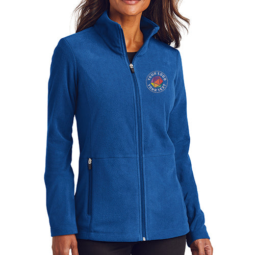 Port Authority® Custom Embroidered Women's Accord Microfleece Jacket - L151