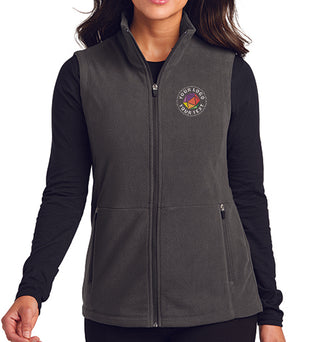 Port Authority® Custom Embroidered Women's Accord Microfleece Vest - L152