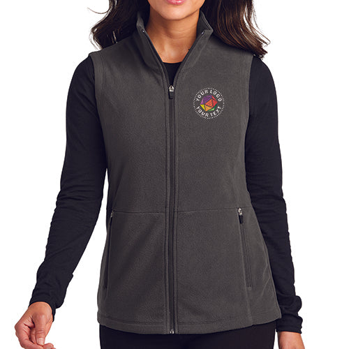 Port Authority® Custom Embroidered Women's Accord Microfleece Vest - L152