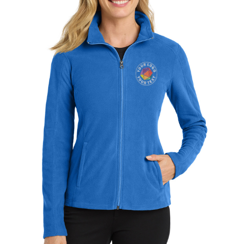 Port Authority® Custom Embroidered Women's Microfleece Jacket - L223
