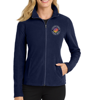 Port Authority® Custom Embroidered Women's Microfleece Jacket - L223