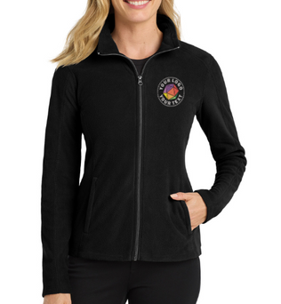 Port Authority® Custom Embroidered Women's Microfleece Jacket - L223