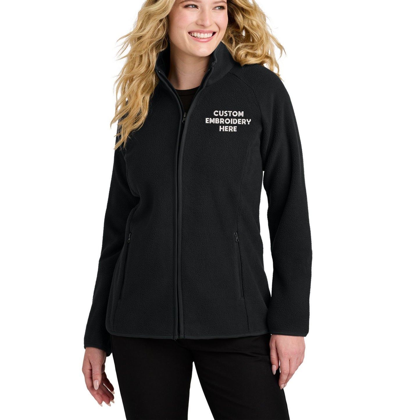 Port Authority® Custom Embroidered Women’s C-FREE® Raglan Fleece - L700