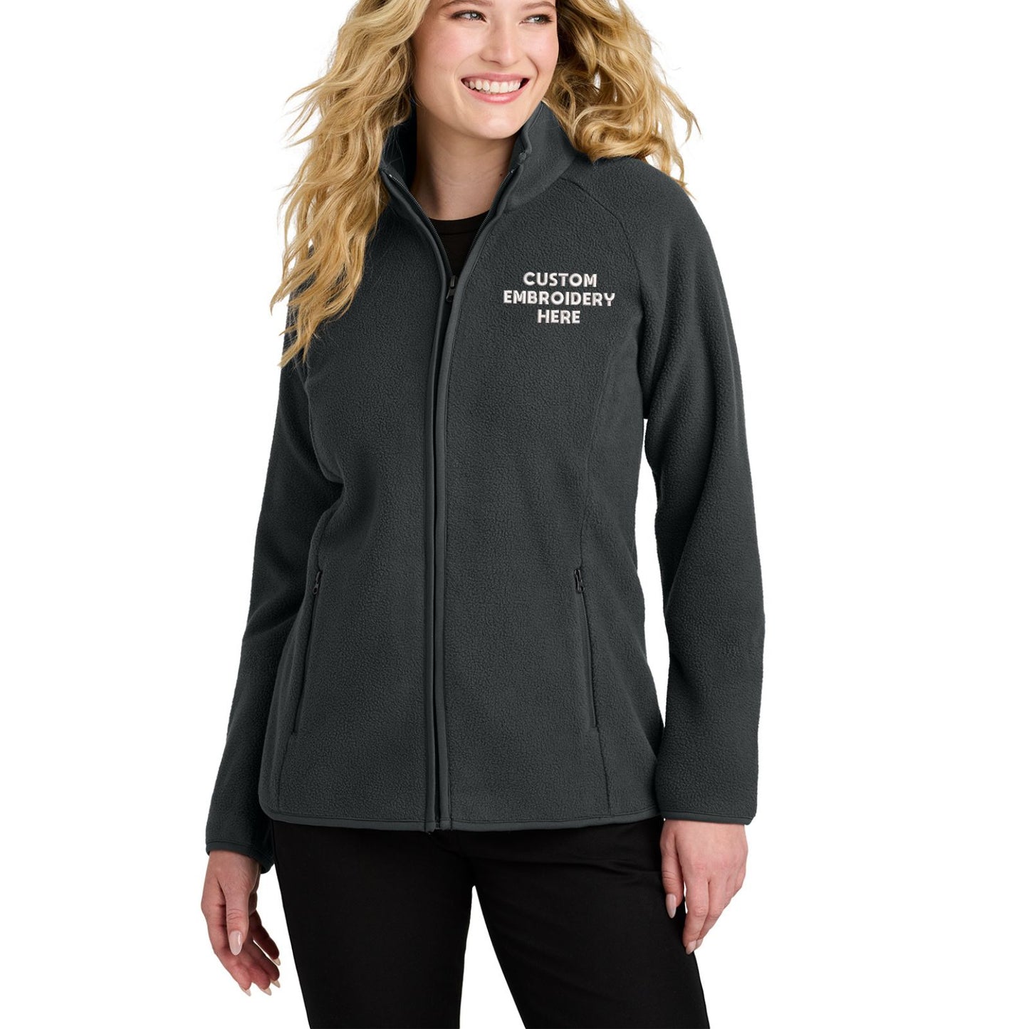 Port Authority® Custom Embroidered Women’s C-FREE® Raglan Fleece - L700