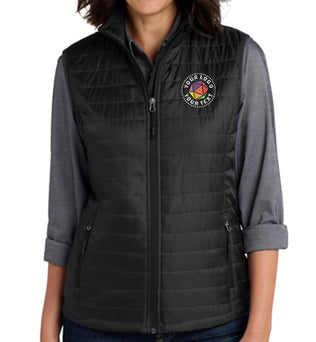 Port Authority® Custom Embroidered Women's Packable Puffy Vest - L851