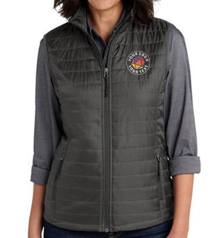 Port Authority® Custom Embroidered Women's Packable Puffy Vest - L851