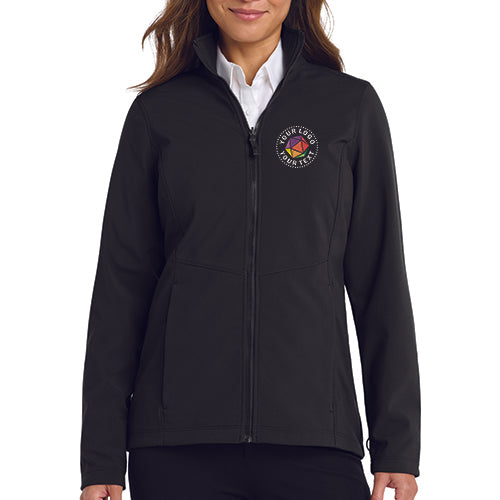 Port Authority® Custom Embroidered Women's Collective Soft Shell Jacket - L901