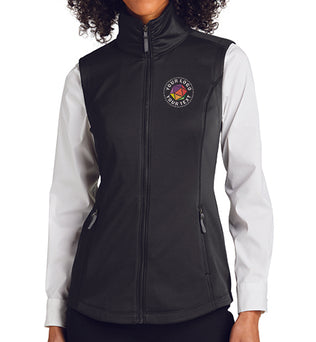 Port Authority® Custom Embroidered Women's Collective Smooth Fleece Vest - L906