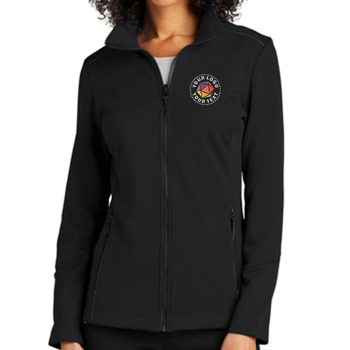 Port Authority® Custom Embroidered Women's Collective Tech Soft Shell Jacket - L921