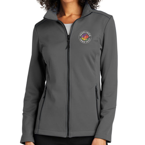 Port Authority® Custom Embroidered Women's Collective Tech Soft Shell Jacket - L921