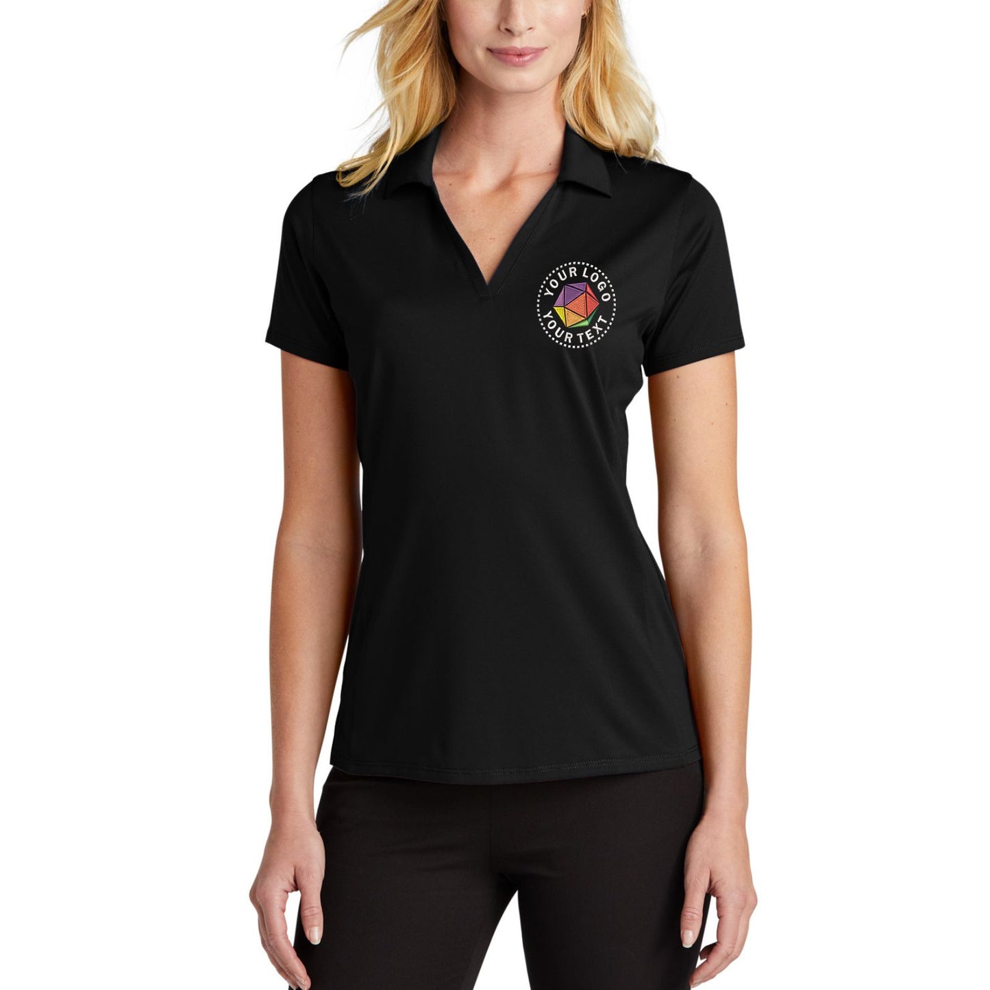 Port Authority® Custom Embroidered Women's Performance Staff Polo - LK398