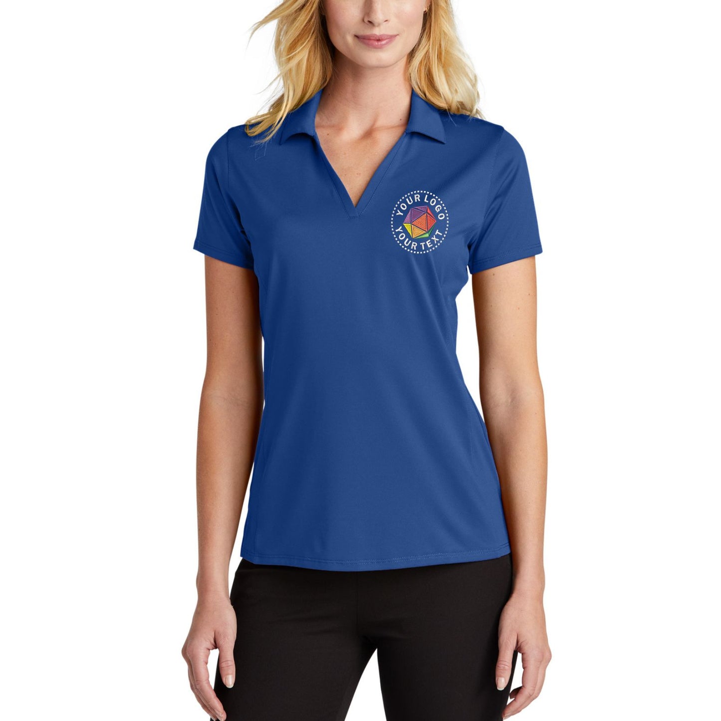 Port Authority® Custom Embroidered Women's Performance Staff Polo - LK398