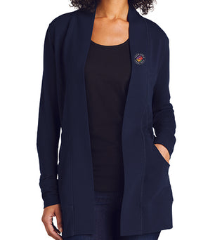 Port Authority® Custom Embroidered Women's Microterry Cardigan - LK825