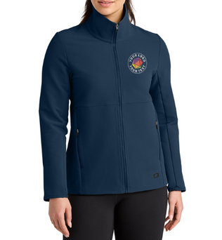 OGIO® Custom Embroidered Women’s Kinetic Soft Shell - LOG740