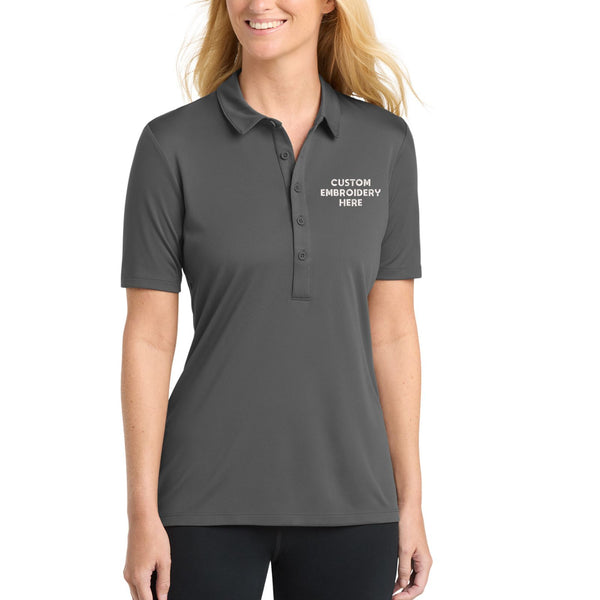 Sport-Tek® Custom Embroidered Women's Posi-UV® Pro Polo - LST520