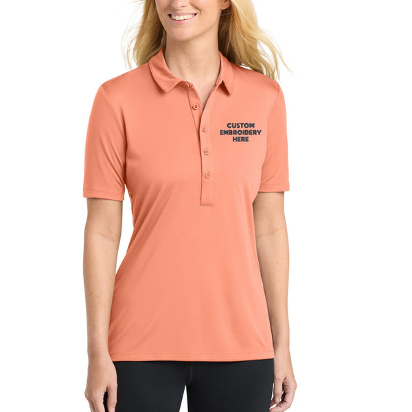 Sport-Tek® Custom Embroidered Women's Posi-UV® Pro Polo - LST520