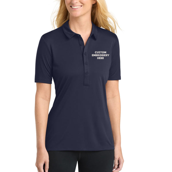 Sport-Tek® Custom Embroidered Women's Posi-UV® Pro Polo - LST520