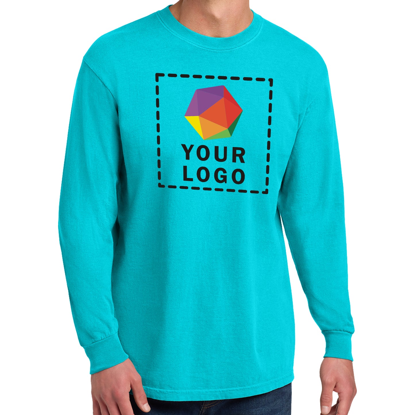 Comfort Colors Custom Printed Adult Heavyweight RS Long-Sleeve T-Shirt - 6014