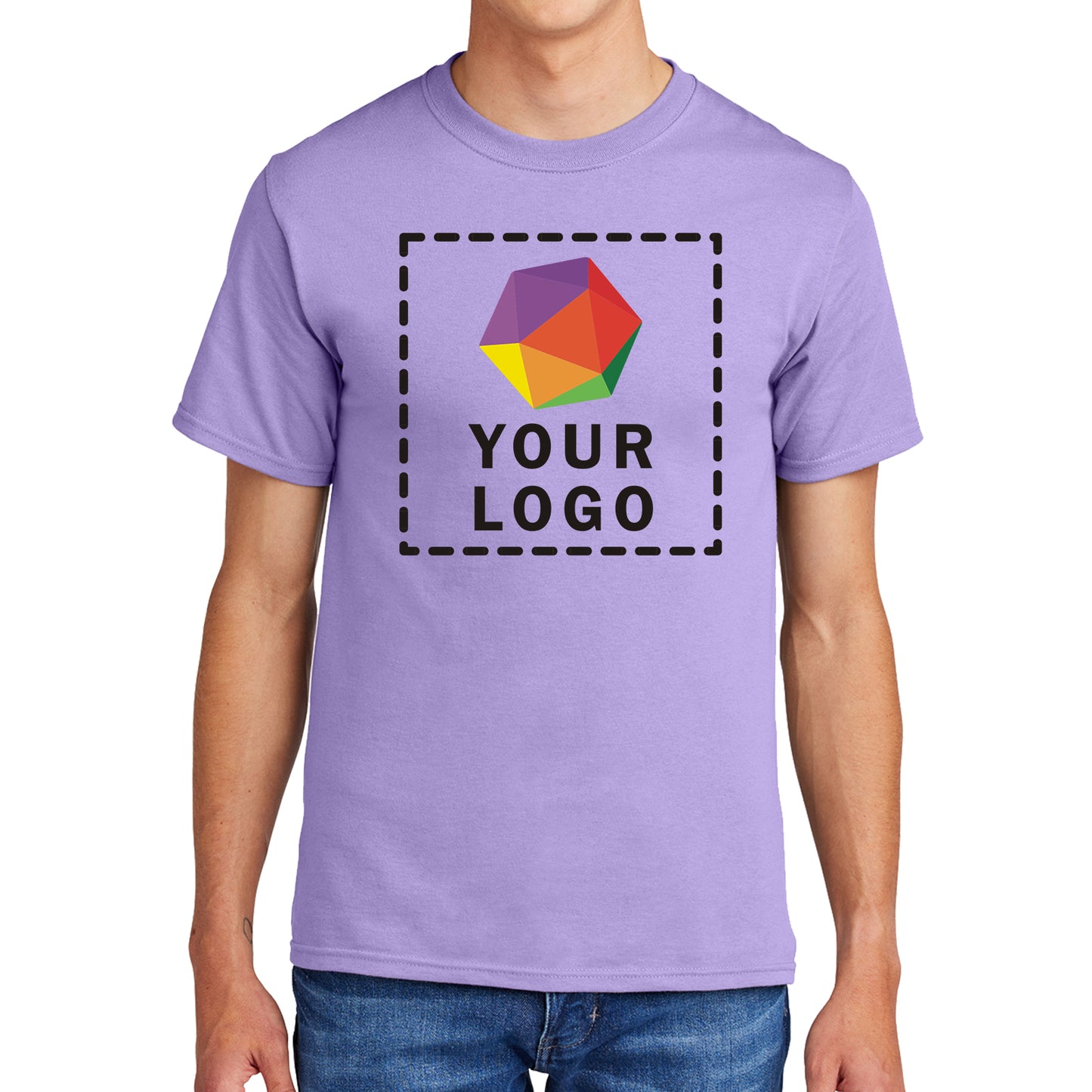 Port & Company® Custom Printed Essential Custom Printed Tee - PC61