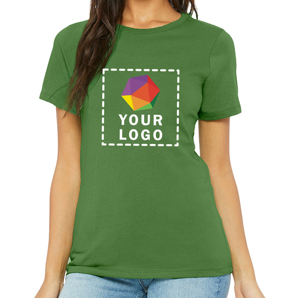 Bella + Canvas Custom Printed Ladies' Relaxed Jersey Short-Sleeve T-Shirt - B6400