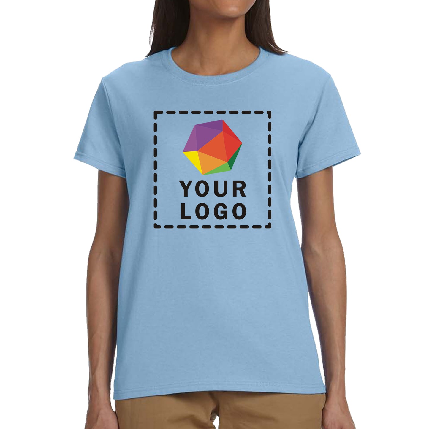 Gildan Custom Printed Ladies' Ultra Cotton® T-Shirt - G2000L