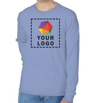 Hanes Men's Authentic-T Long-Sleeve Pocket T-Shirt - 5596