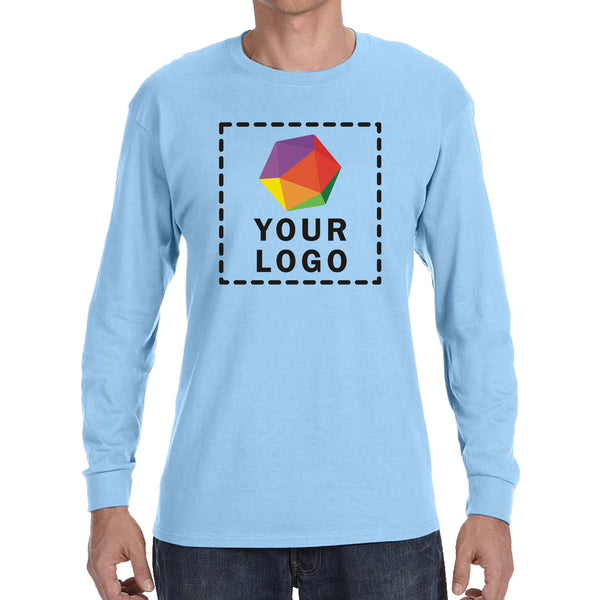 Gildan Custom Printed Adult Heavy Cotton™ Long-Sleeve T-Shirt - G5400