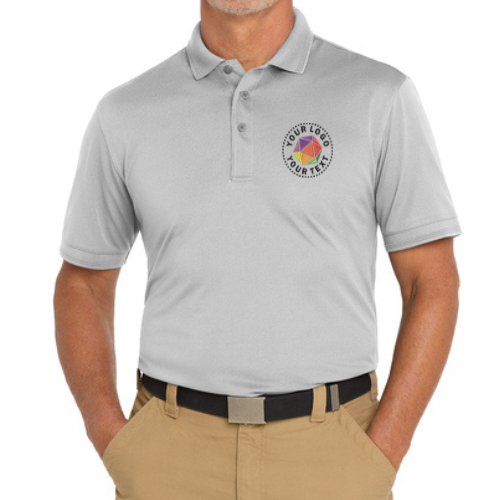 CornerStone® Custom Embroidered Industrial Snag-Proof Pique Polo - CS4020