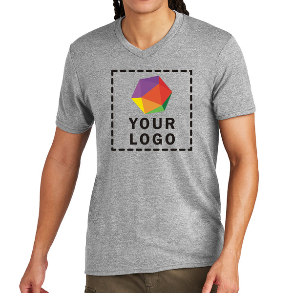 District® Custom Printed Very Important Tee ® V-Neck - DT6500