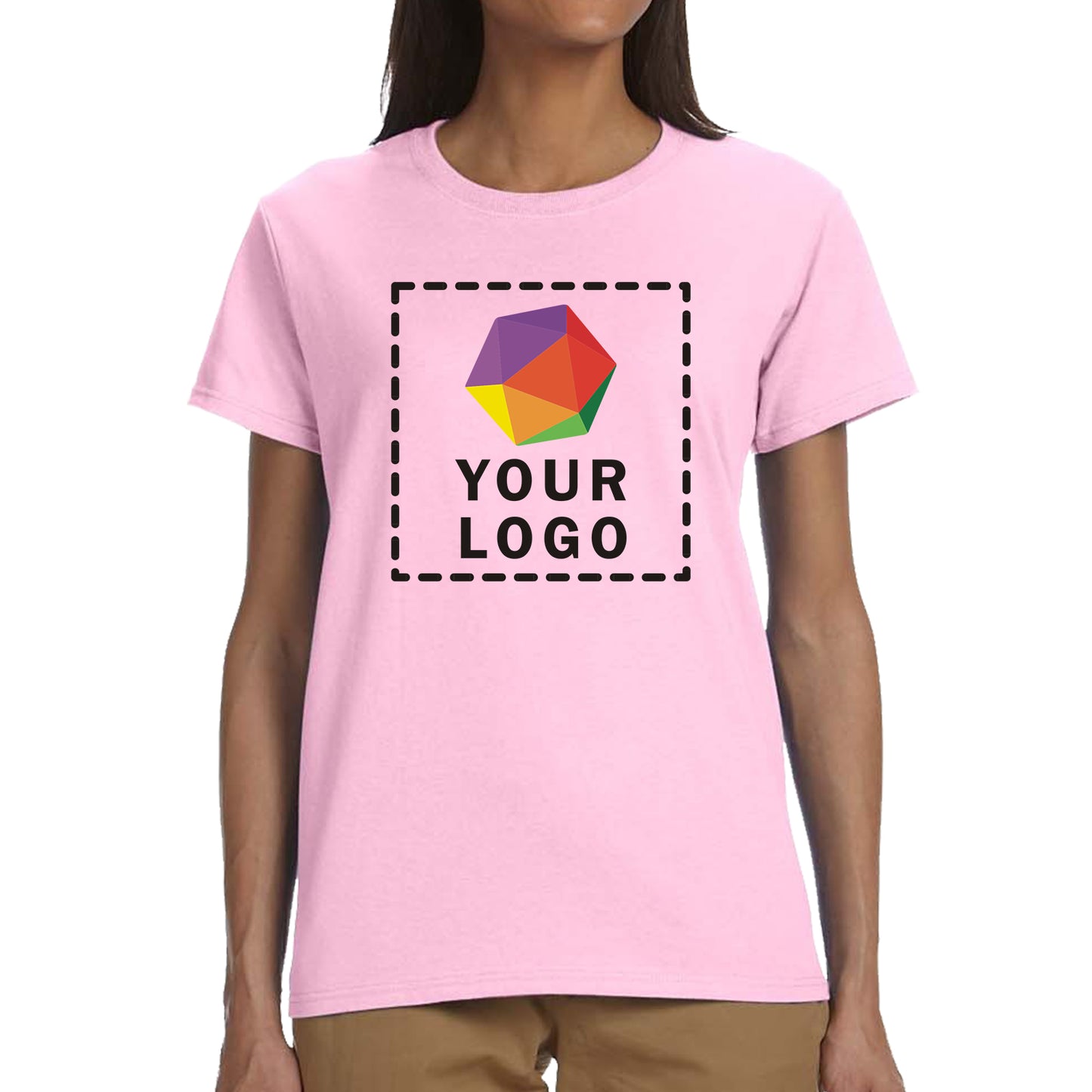 Gildan Custom Printed Ladies' Ultra Cotton® T-Shirt - G2000L