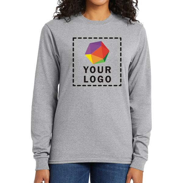 Hanes Men's ComfortSoft® Custom Printed Long-Sleeve T-Shirt - 5286