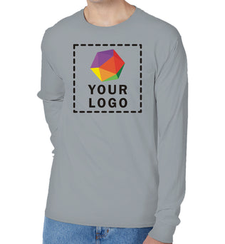 Hanes Men's Authentic-T Long-Sleeve Pocket T-Shirt - 5596