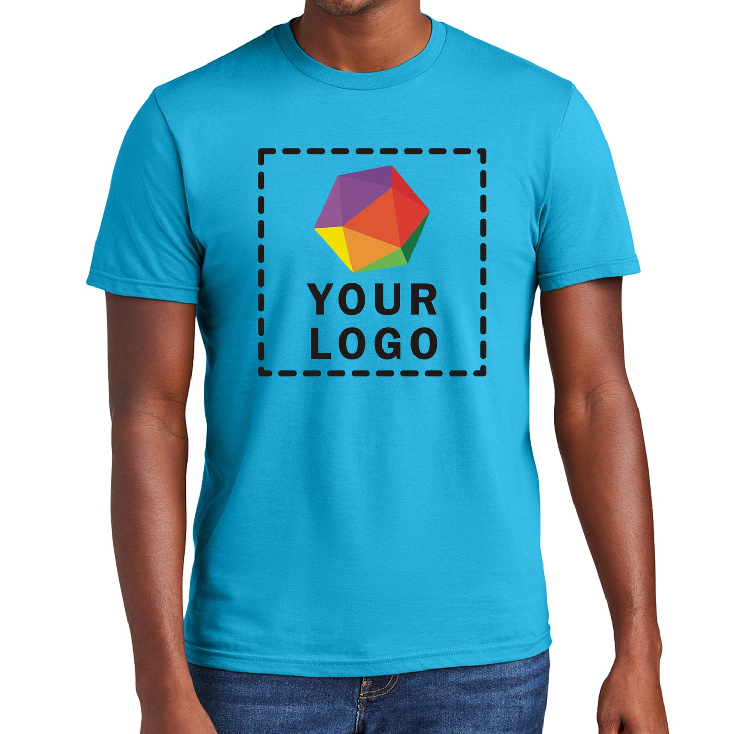 District® Custom Printed Very Important Tee ® - DT6000