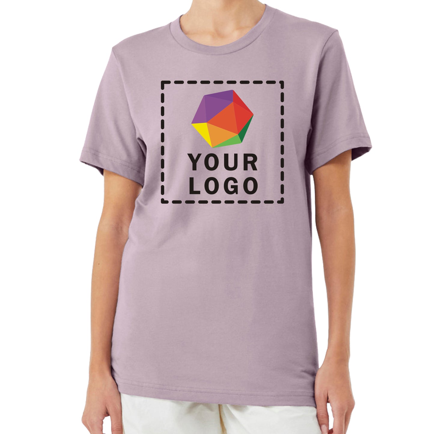 Bella + Canvas Custom Printed Unisex Jersey T-Shirt -3001C