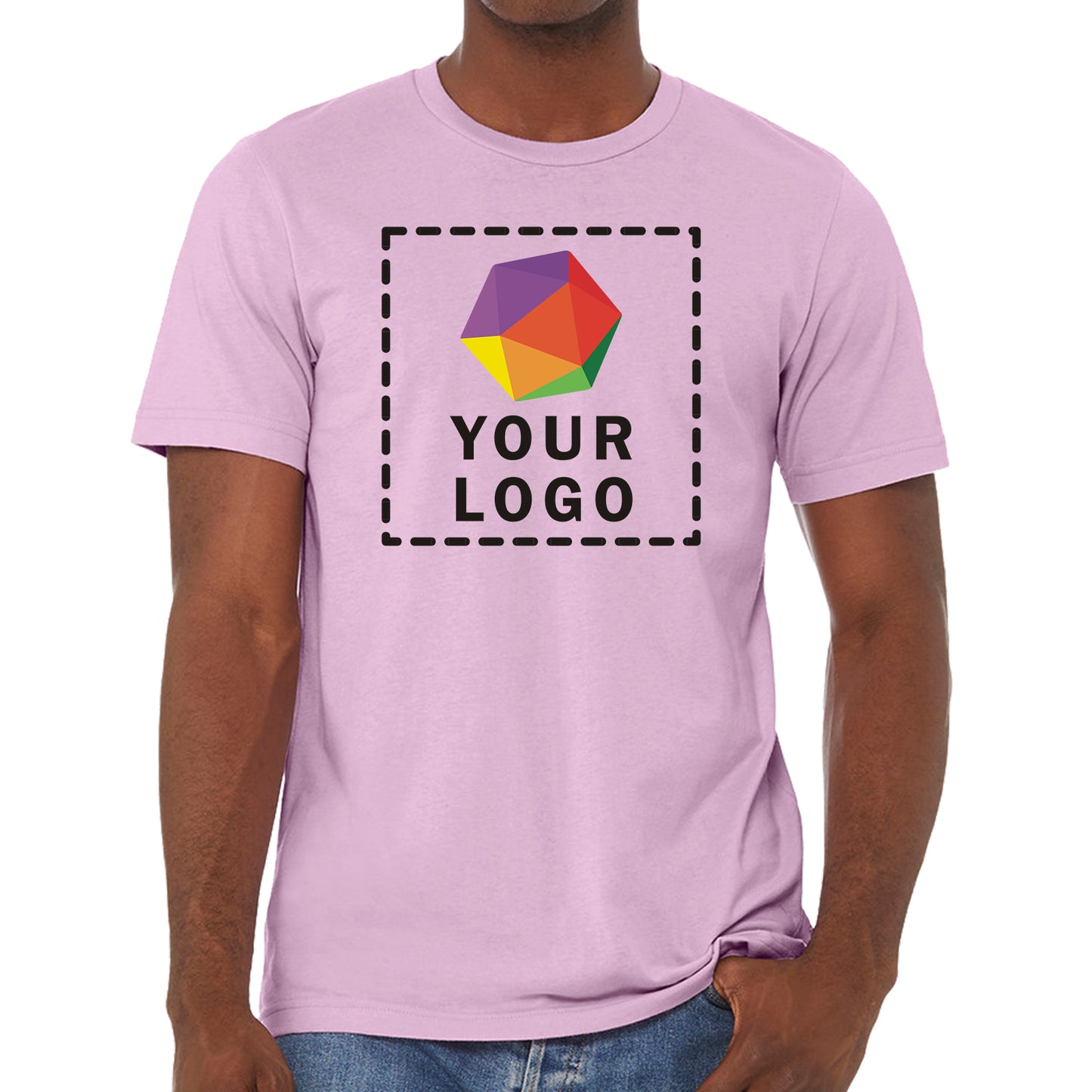 Bella + Canvas Custom Printed Unisex Jersey T-Shirt -3001C