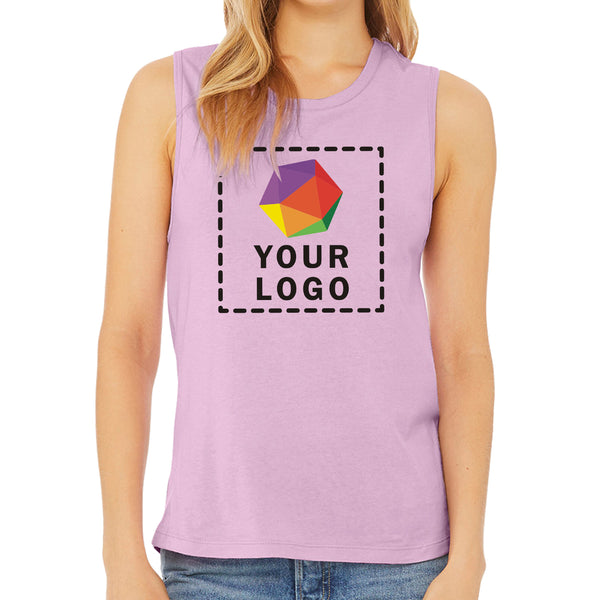 Bella + Canvas Custom Printed Ladies' Jersey Muscle Tank - b6003