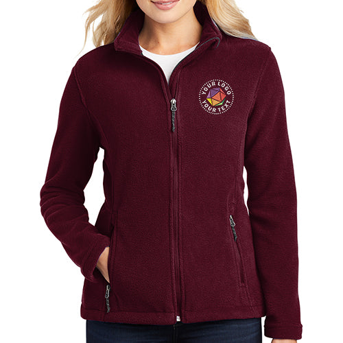 Port Authority® Women's Value Fleece Custom Embroidered Jacket - L217