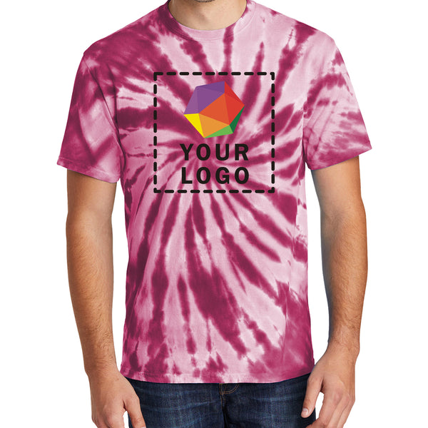 Port & Company® Custom Printed Tie-Dye Tee - PC147