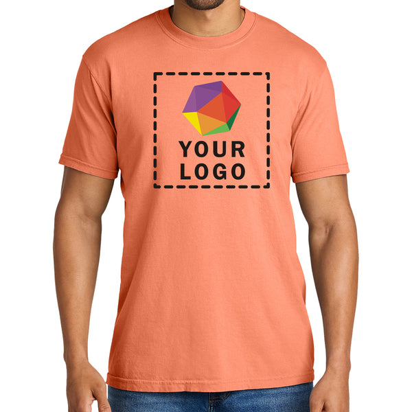 Comfort Colors® Custom Printed Heavyweight Ring Spun Tee - 1717