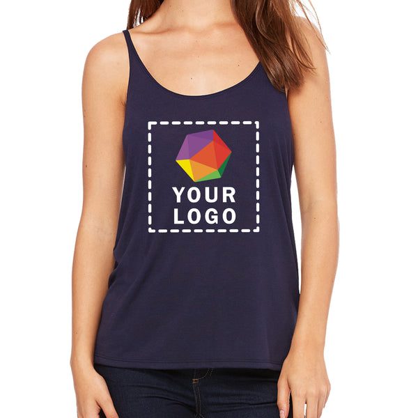 Bella + Canvas Custom Printed Ladies' Slouchy Tank - 8838